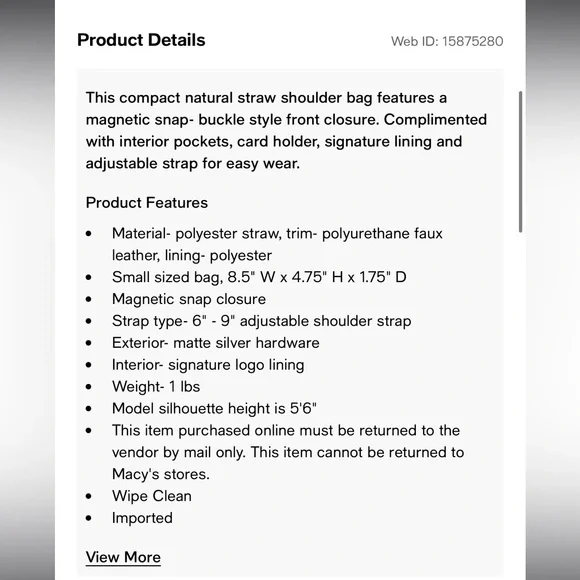 French connection shoulder bag - Picture 10 of 10